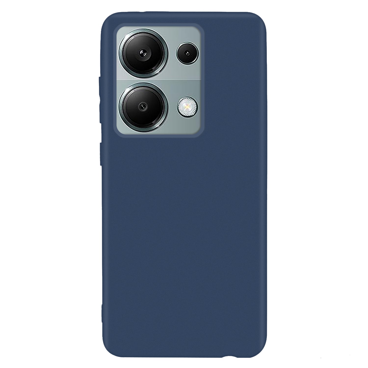 For Xiaomi Redmi Note 13 Pro 4G / Poco M6 Pro 4G Anti-fingerprint TPU Case Matte Cell Phone Cover