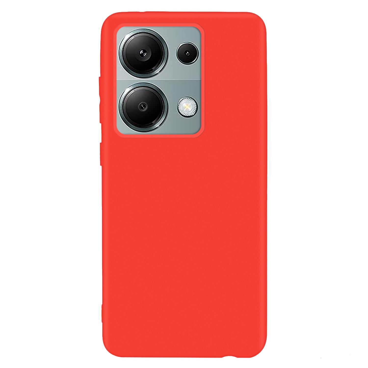 For Xiaomi Redmi Note 13 Pro 4G / Poco M6 Pro 4G Anti-fingerprint TPU Case Matte Cell Phone Cover