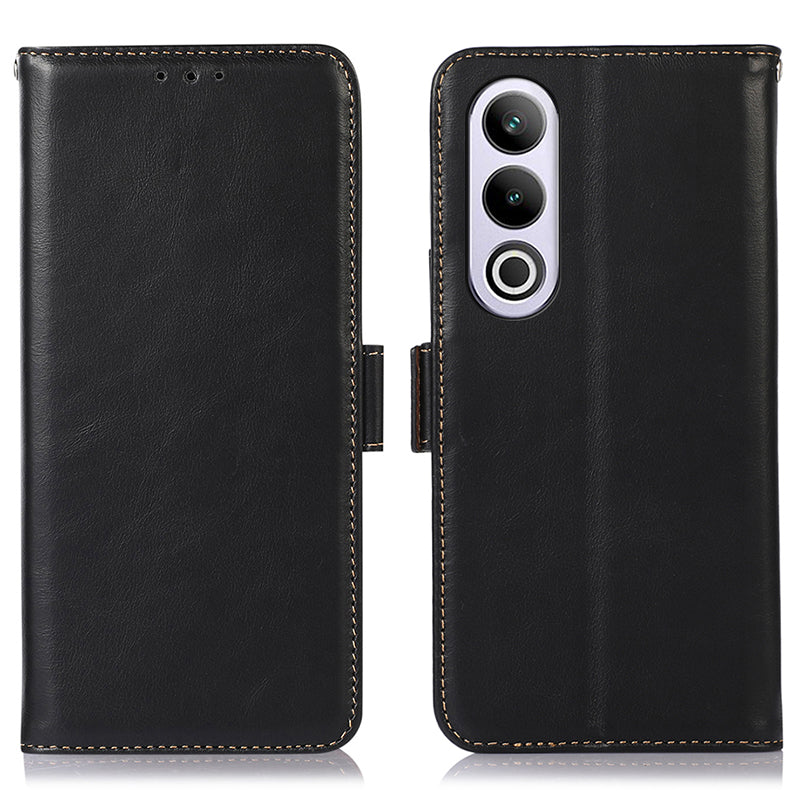 For OnePlus Nord CE4 5G / Ace 3V 5G Case Crazy Horse Texture Genuine Cow Leather Wallet Phone Cover