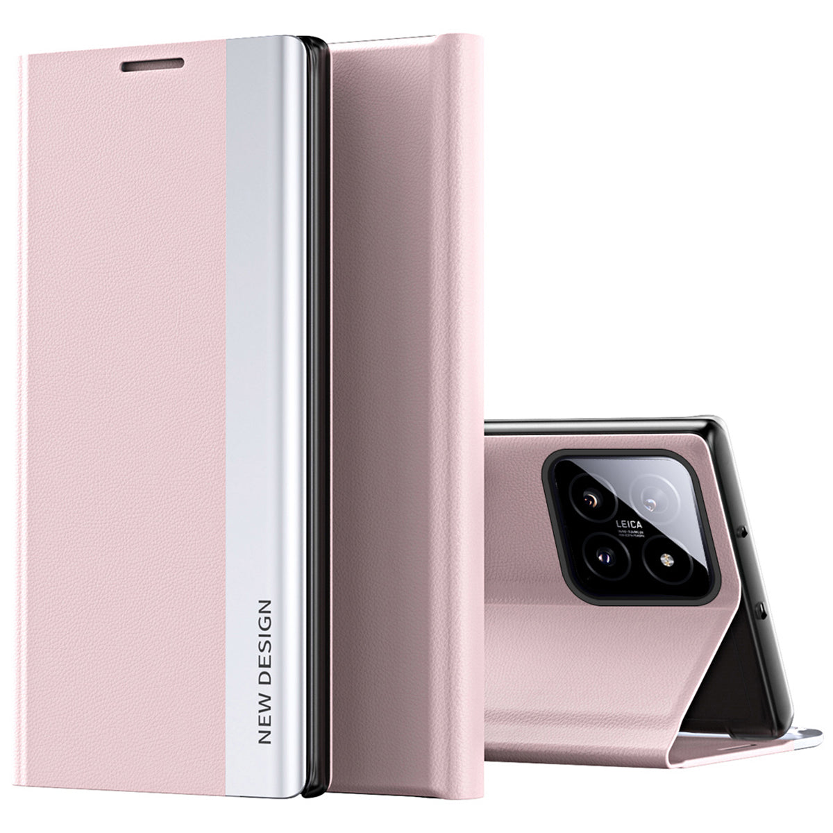 For Xiaomi 14 Case Nano Adsorption PU Leather Stand Phone Cover