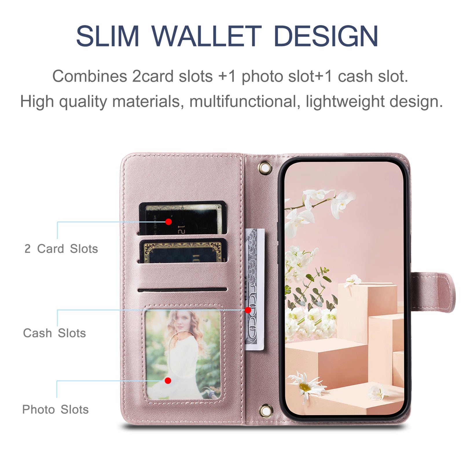 For Oppo Reno10 5G (Global) / Reno10 Pro 5G (Global) Case PU Leather Flip Stand Phone Cover