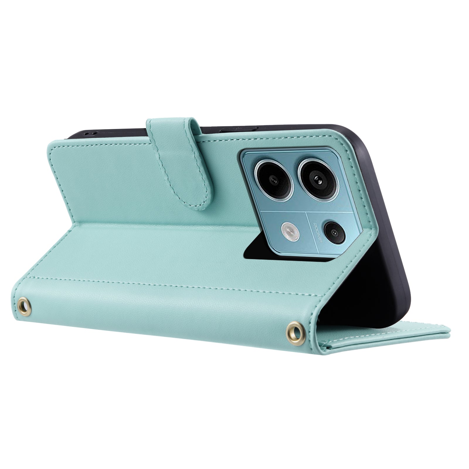 For Xiaomi Redmi Note 13 5G Wallet Phone Case Stand PU Leather Flip Cover