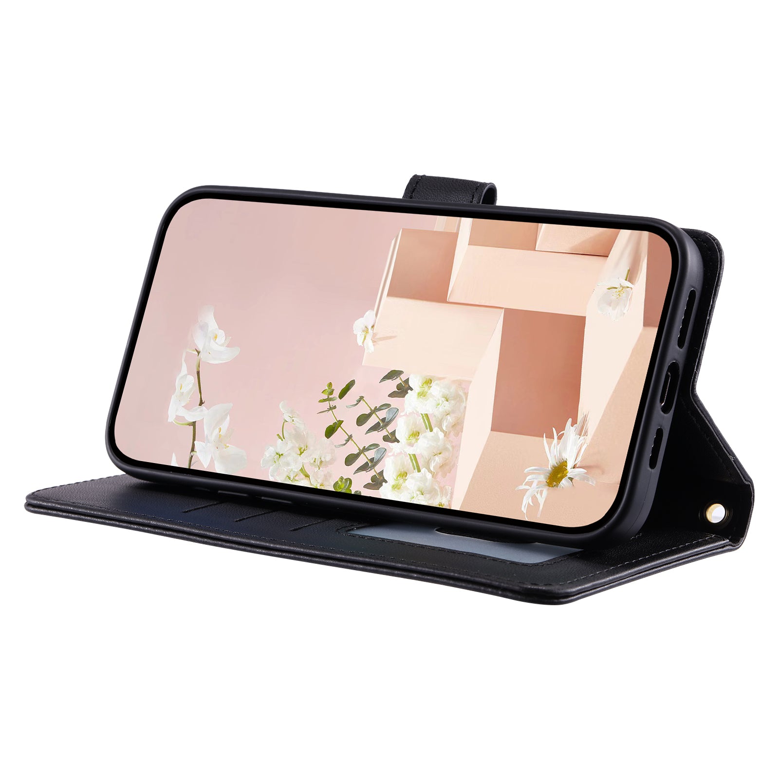 For Xiaomi Redmi Note 13 Pro+ 5G Case PU Leather Flip Stand View Crossbody Phone Cover