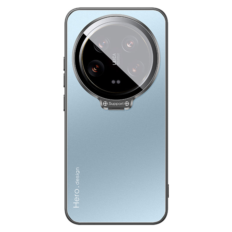 For Xiaomi 14 Ultra Phone Case Magnetic Hidden Kickstand Back Cover Full Lens Protection