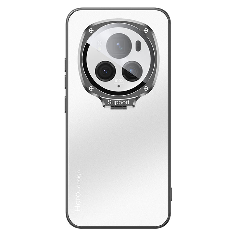 For Honor Magic6 Pro 5G Case Magnetic Hidden Phone Kickstand Back Cover with Lens Protection