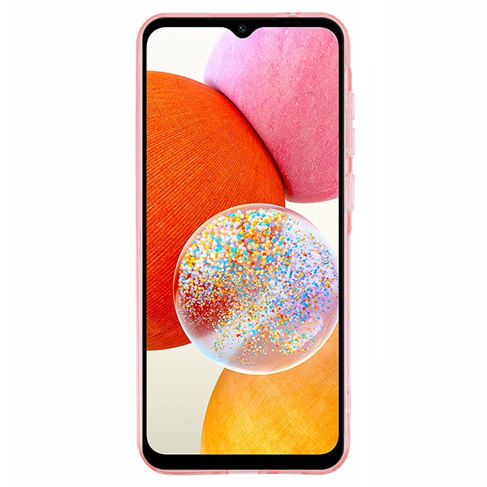 JTW Series for Samsung Galaxy A14 4G / 5G Precise Cut-outs Case Glitter TPU Phone Cover