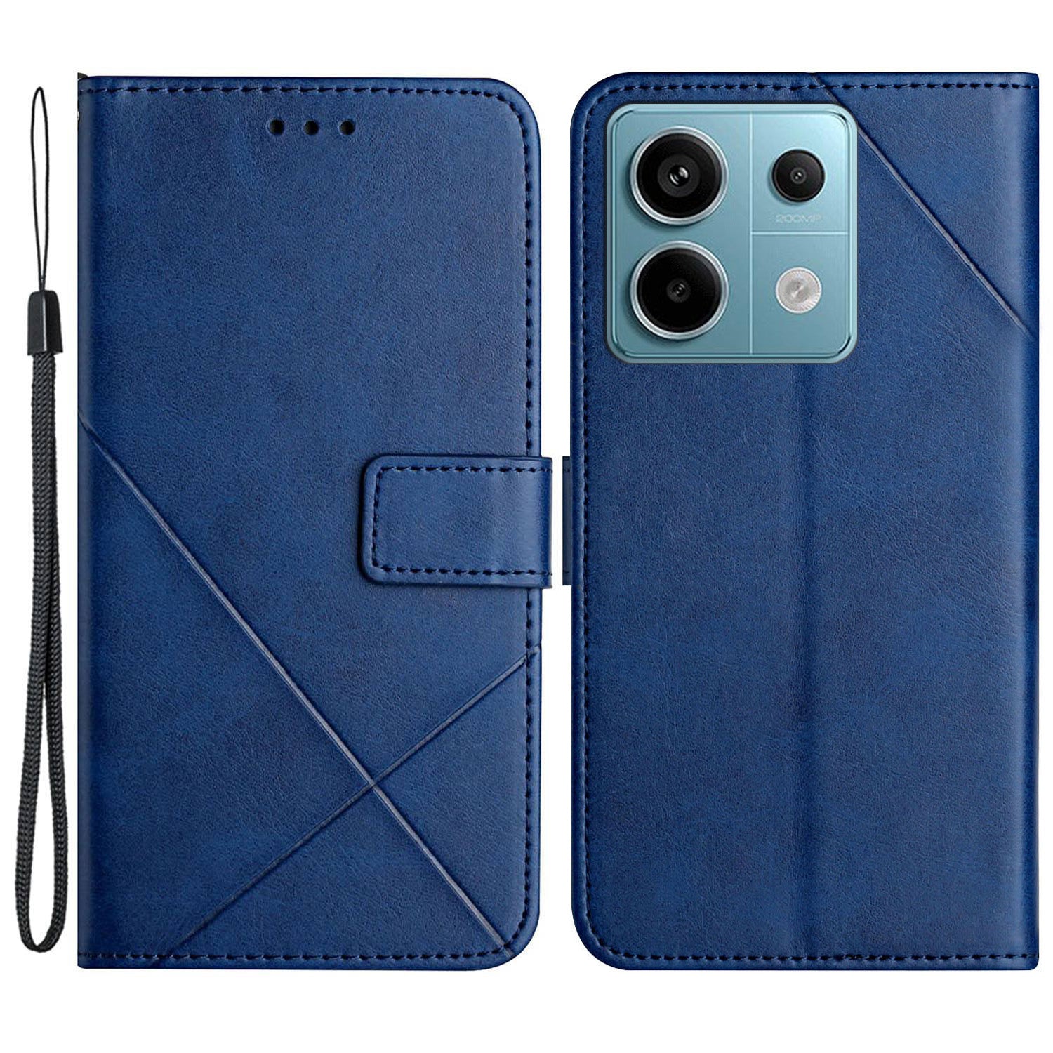 For Xiaomi Redmi Note 13 Pro 5G / Poco X6 5G Leather Case Wallet Stand Flip Phone Cover
