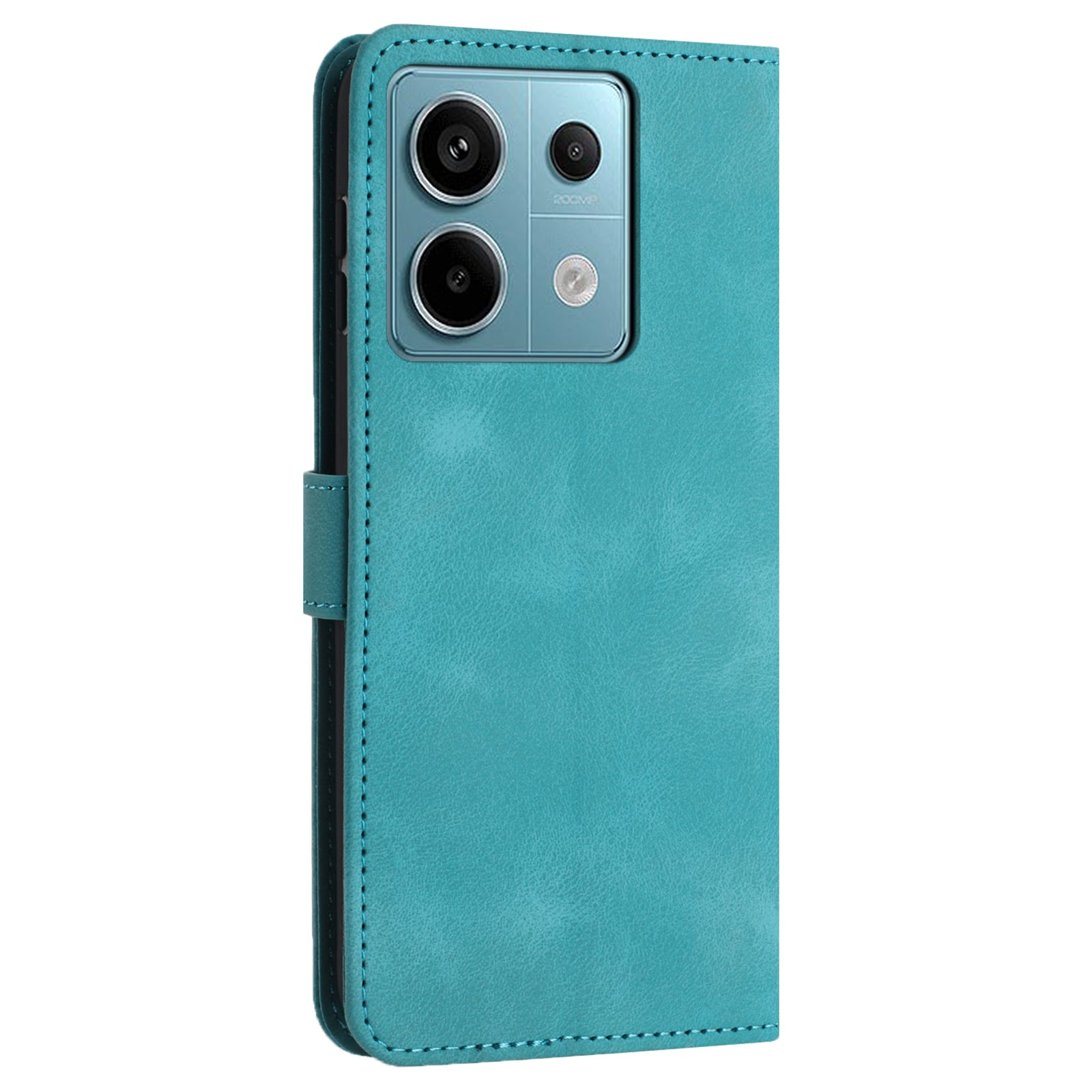 For Xiaomi Redmi Note 13 Pro 5G / Poco X6 5G Case Wallet Skin-touch PU Leather Flip Phone Cover