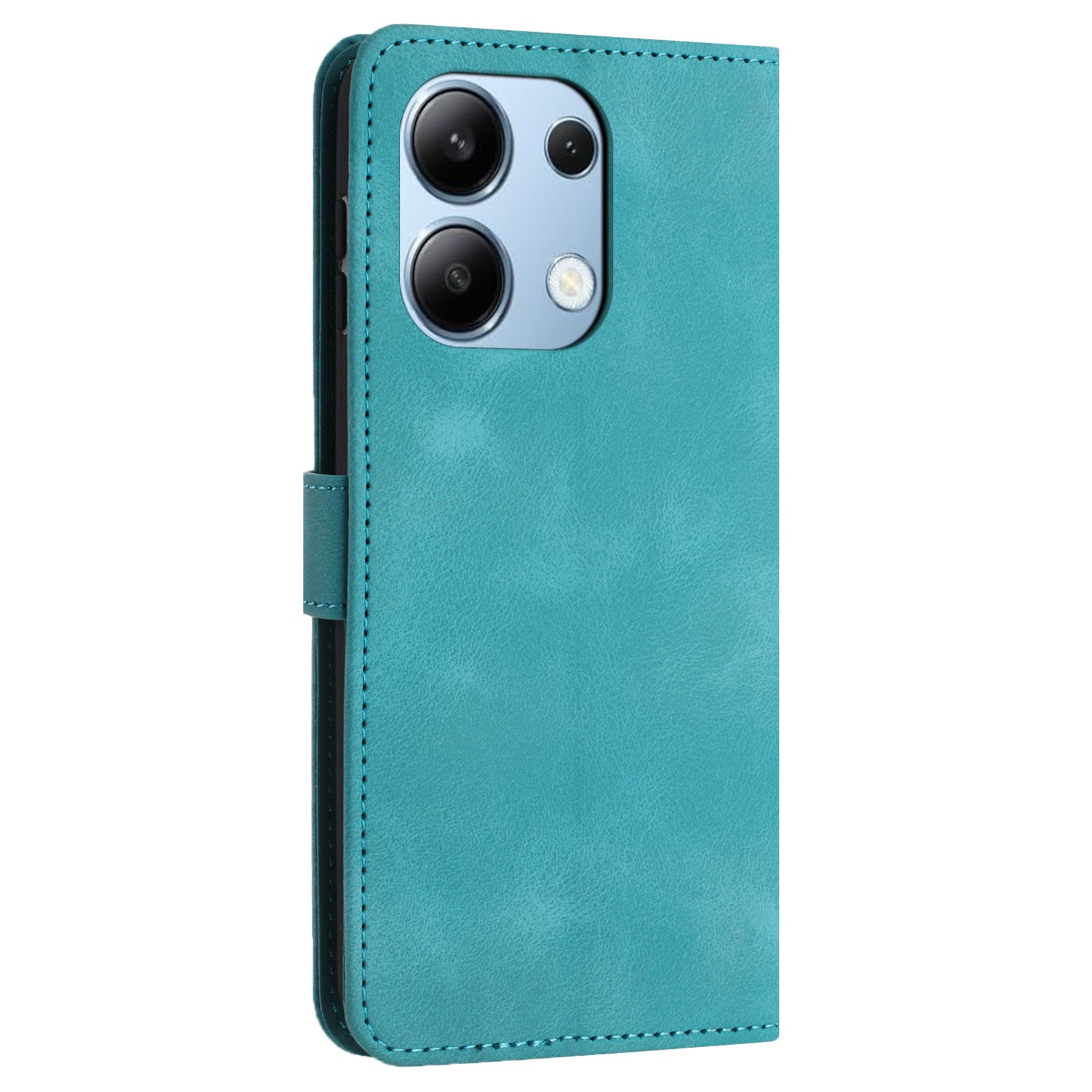 For Xiaomi Redmi Note 13 4G Case Leather Phone Cover with Wallet Folding Stand
