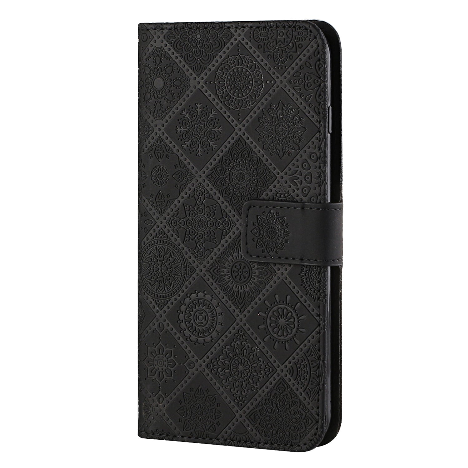 For Xiaomi Redmi Note 13 Pro 4G / Poco M6 Pro 4G Phone Case Ethnic Style Flower Imprinted Leather Flip Cover