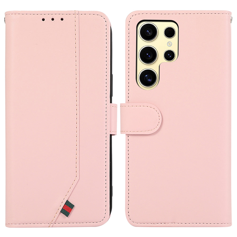 For Samsung Galaxy S23 Ultra Case Flip Wallet Leather Phone Cover with RFID Blocking Protection