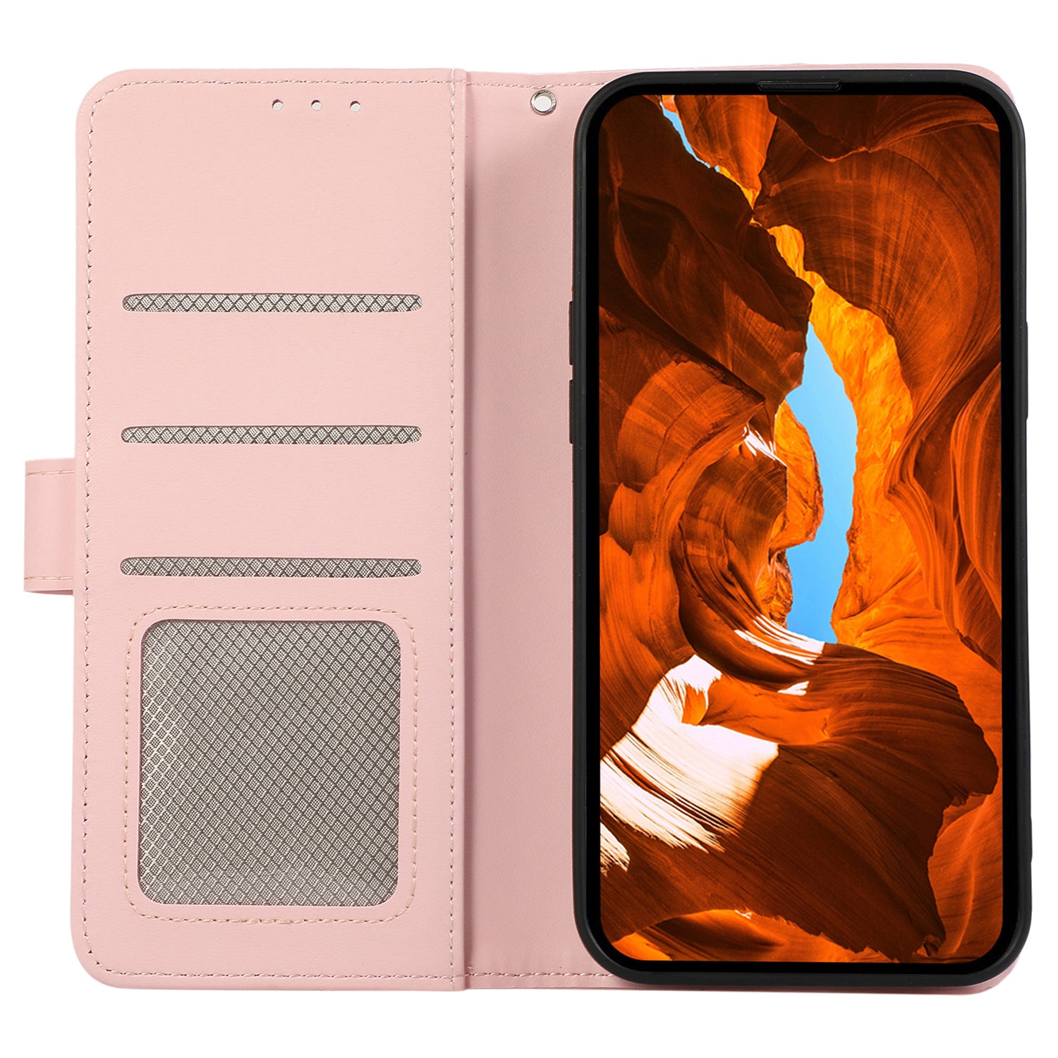 For iPhone 12 Pro Max Case RFID Blocking PU Leather Flip Wallet Phone Cover
