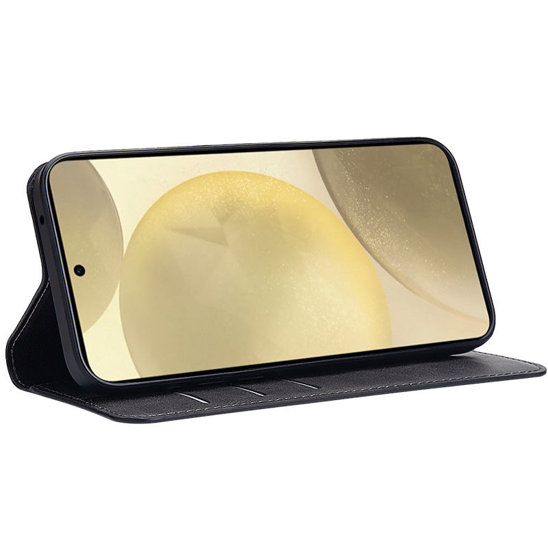IMAK For Samsung Galaxy A55 5G Case Leather Card Holders Stand Phone Cover
