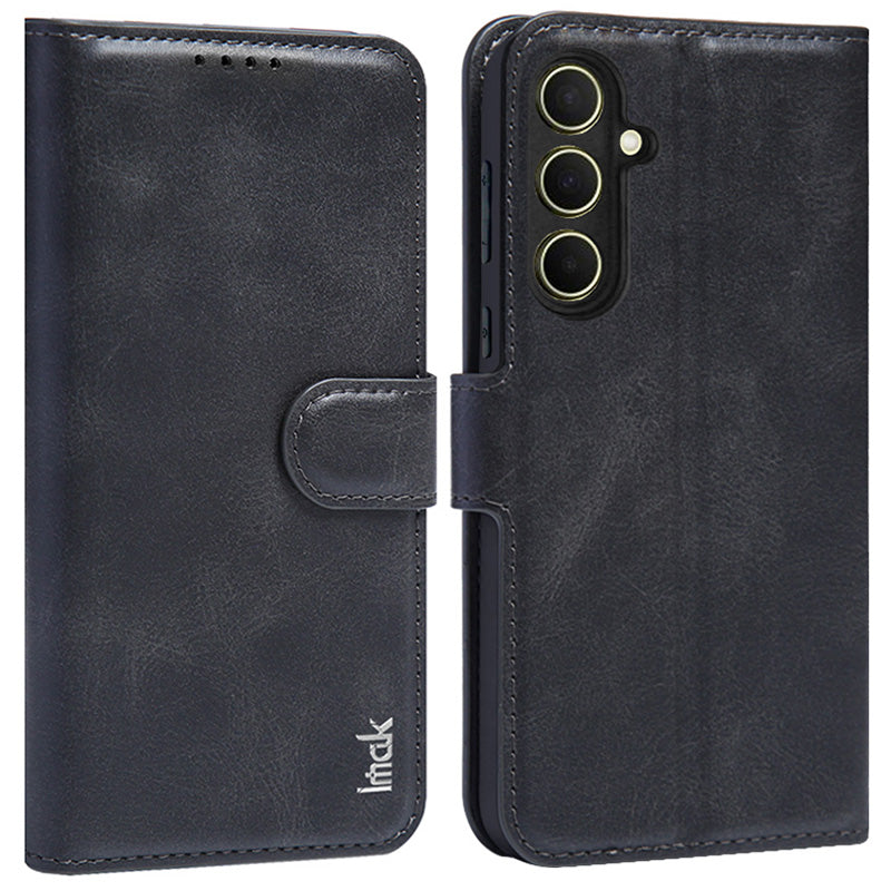 IMAK For Samsung Galaxy A35 5G Leather Case Stand Wallet Protective Phone Cover