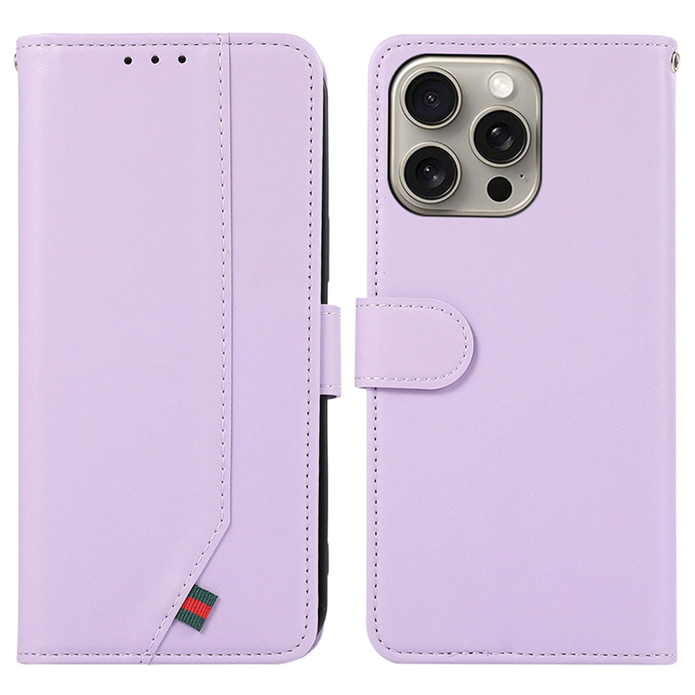 For iPhone 14 Pro Max Wallet Case RFID Blocking PU Leather Phone Cover