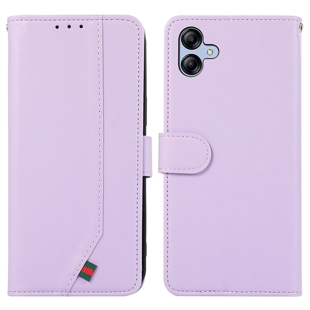 For Samsung Galaxy A05 4G Case PU Leather TPU Inner Shell Wallet RFID Blocking Phone Cover