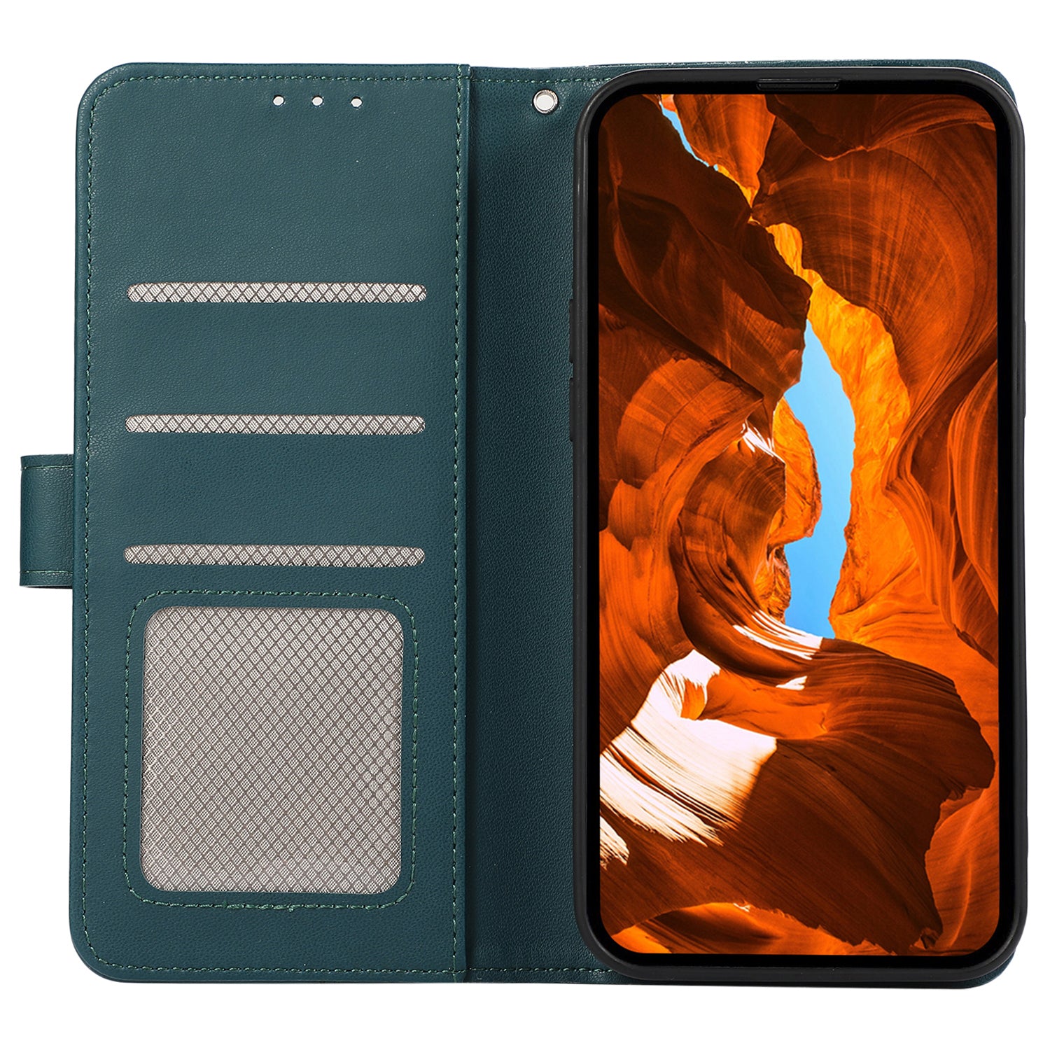 For Samsung Galaxy A33 5G Case PU Leather Blocking RFID Flip Magnetic Wallet Phone Cover