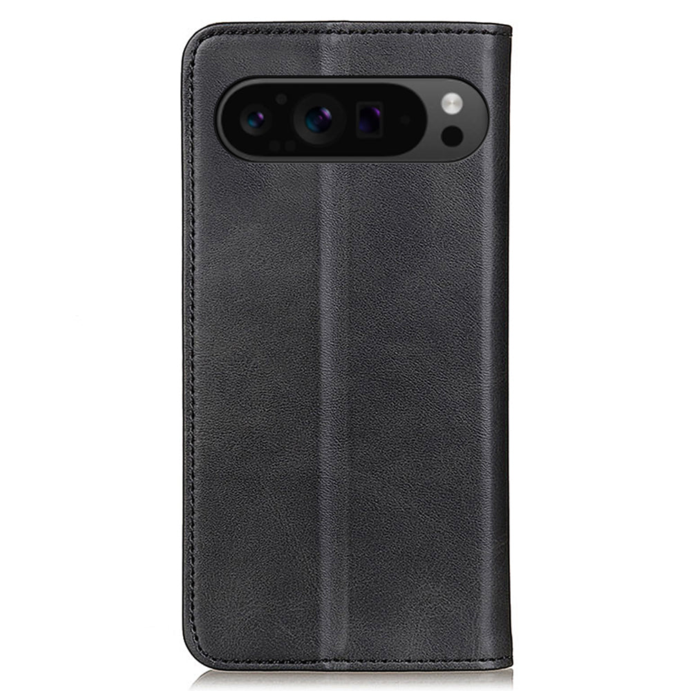 For Google Pixel 9 Pro Case Stand Hidden Magnetic Adsorption Split Leather Phone Cover