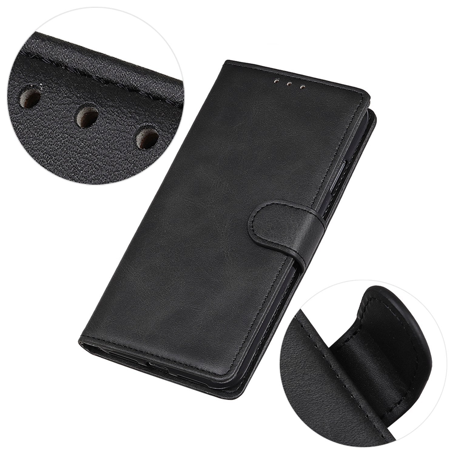 For Google Pixel 9 Cell Phone Case Cowhide Texture Magnetic Clasp Leather Wallet Full Protection Cover