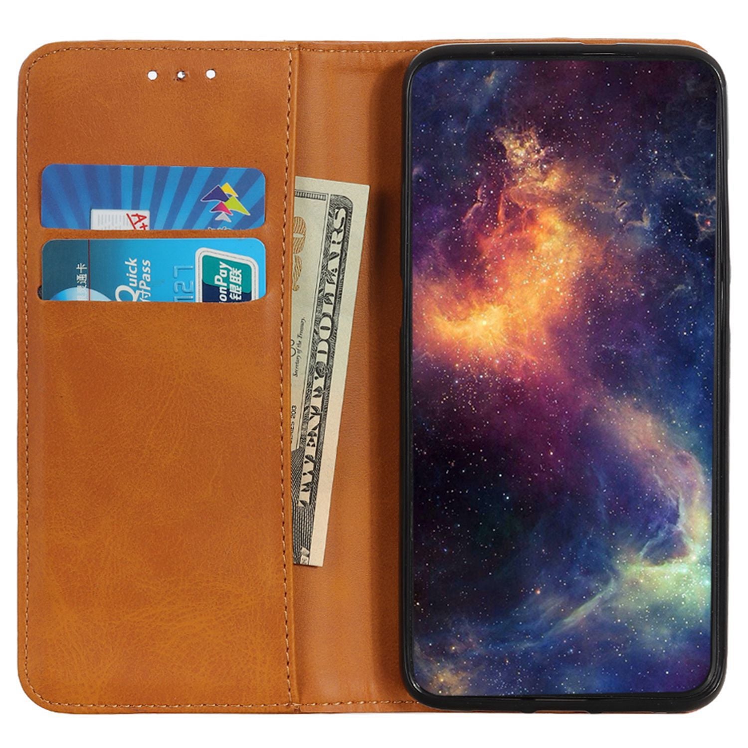 For Google Pixel 9 Case Split Leather Magnetic Adsorption Shockproof Flip Phone Cover