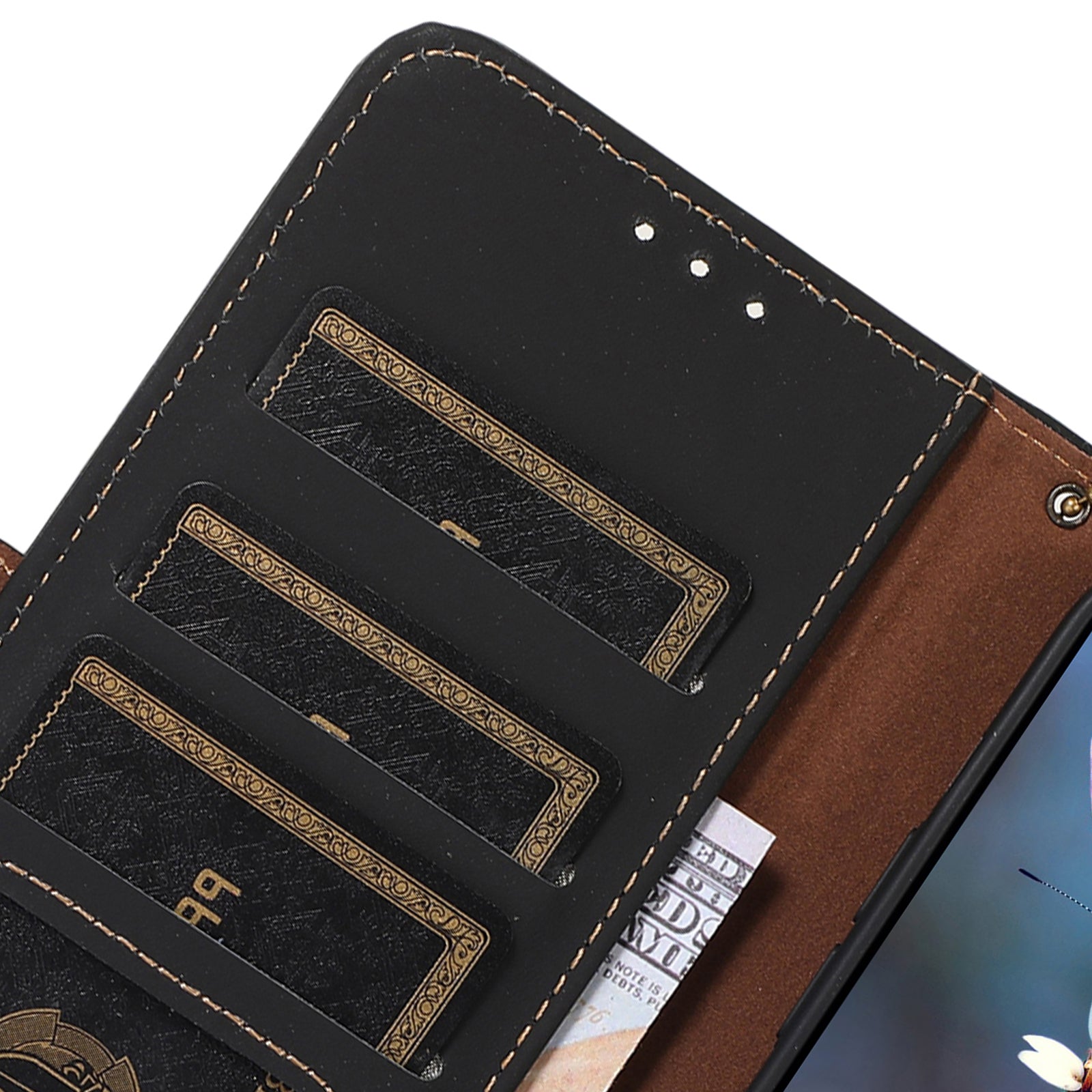 For Google Pixel 9 Case Genuine Cow Leather Phone Cover with RFID Blocking Wallet