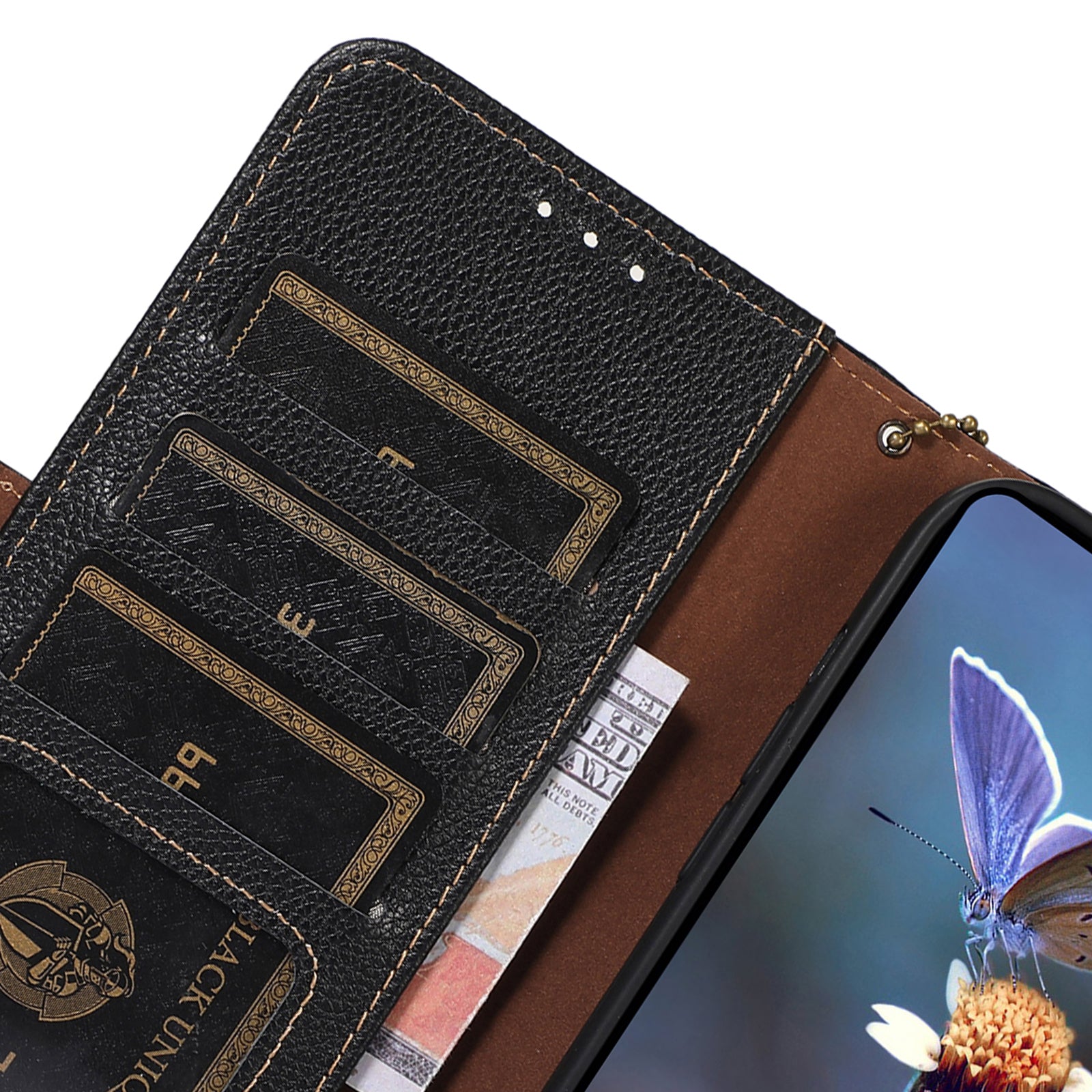 For Google Pixel 9 Case Genuine Cow Leather+TPU RFID Blocking Phone Wallet Cover
