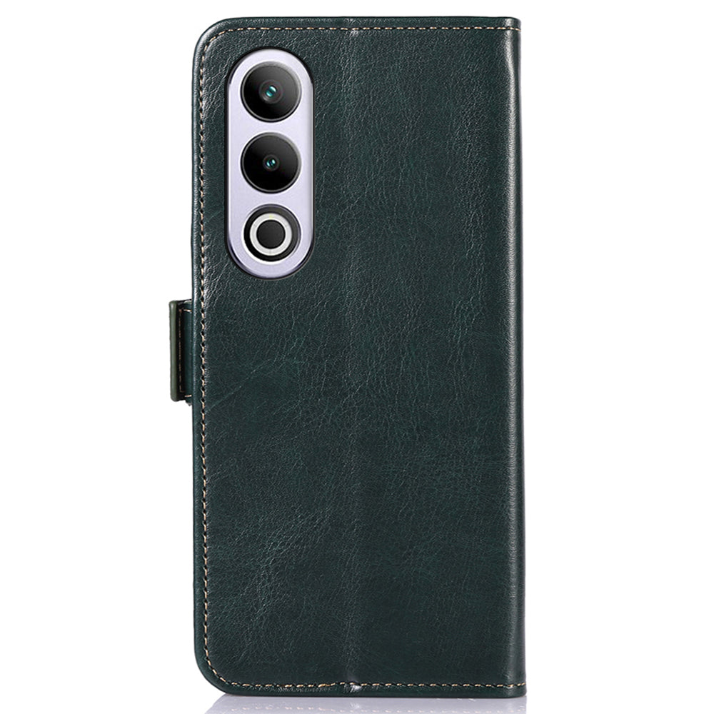 ABEEL For OnePlus Nord CE4 5G / Ace 3V 5G Wallet Case PU Leather Crazy Horse Texture Folio Phone Cover