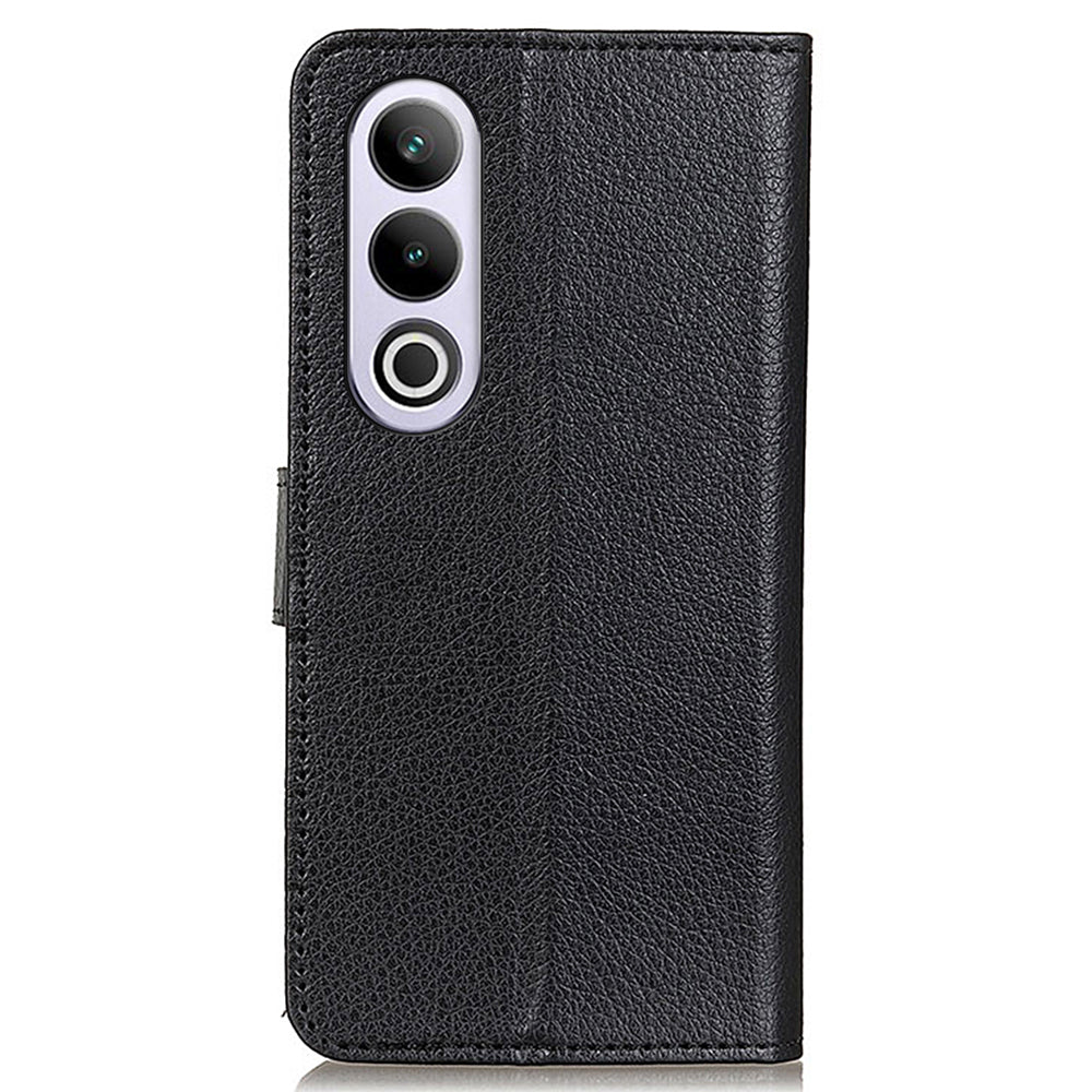 For OnePlus Nord CE4 5G / Ace 3V 5G Case Litchi Texture PU Leather Wallet Stand Phone Cover