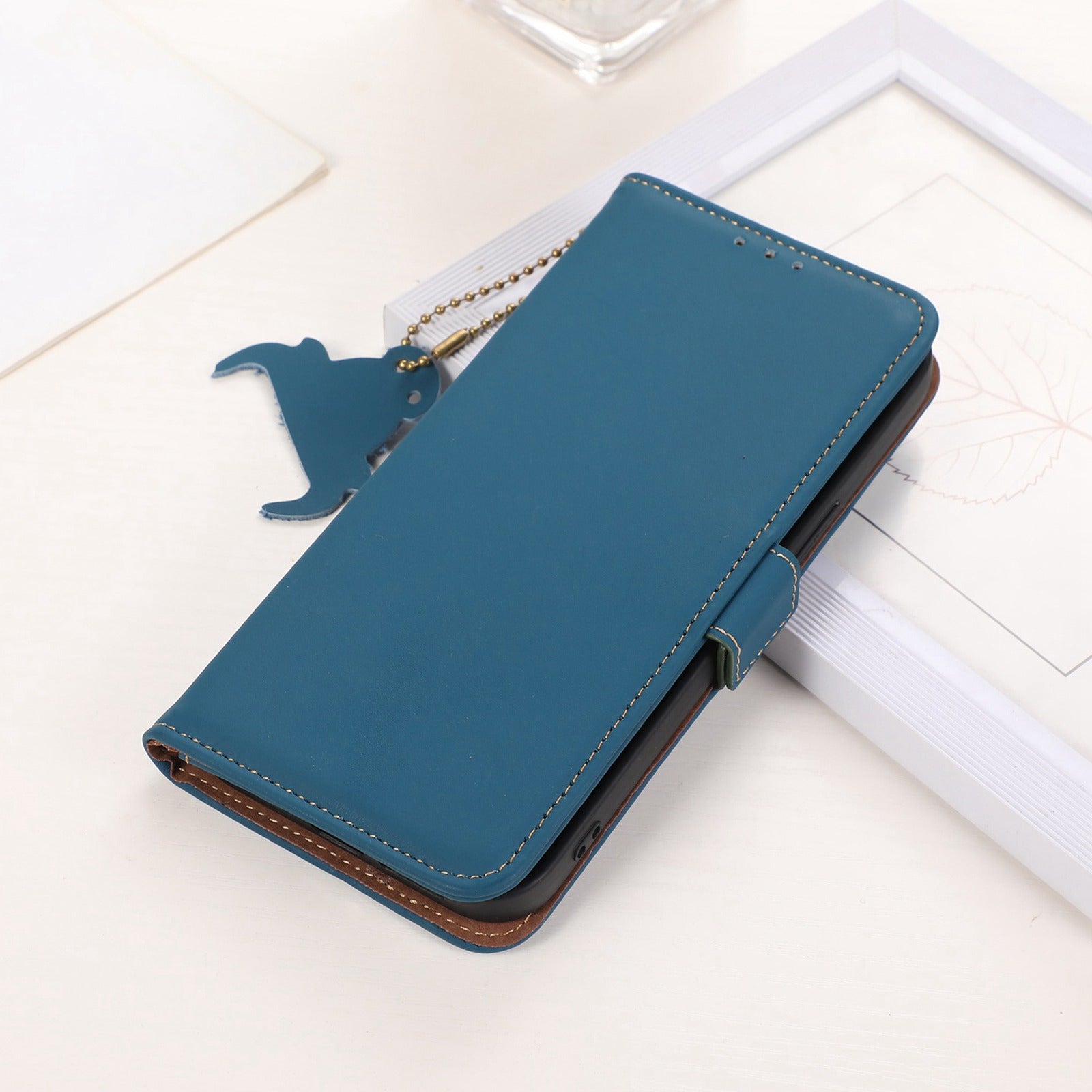 For OnePlus Nord CE4 5G / Ace 3V 5G Case Genuine Cow Leather Phone Cover Drop-proof Wallet Cover