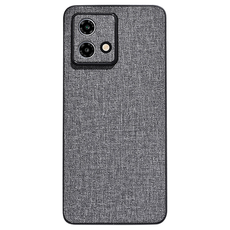 For Motorola Edge 40 Neo 5G Case Anti-Scratch PC+Cloth Mobile Phone Cover