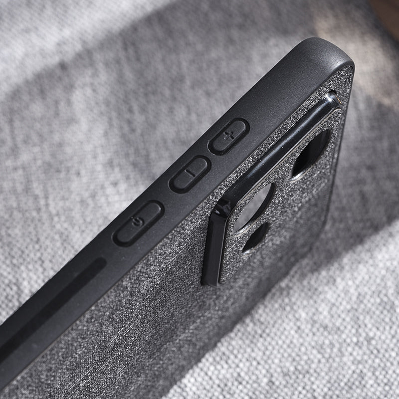 For Motorola Edge 40 Neo 5G Case Anti-Scratch PC+Cloth Mobile Phone Cover