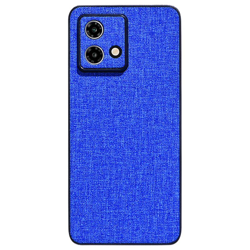 For Motorola Edge 40 Neo 5G Case Anti-Scratch PC+Cloth Mobile Phone Cover