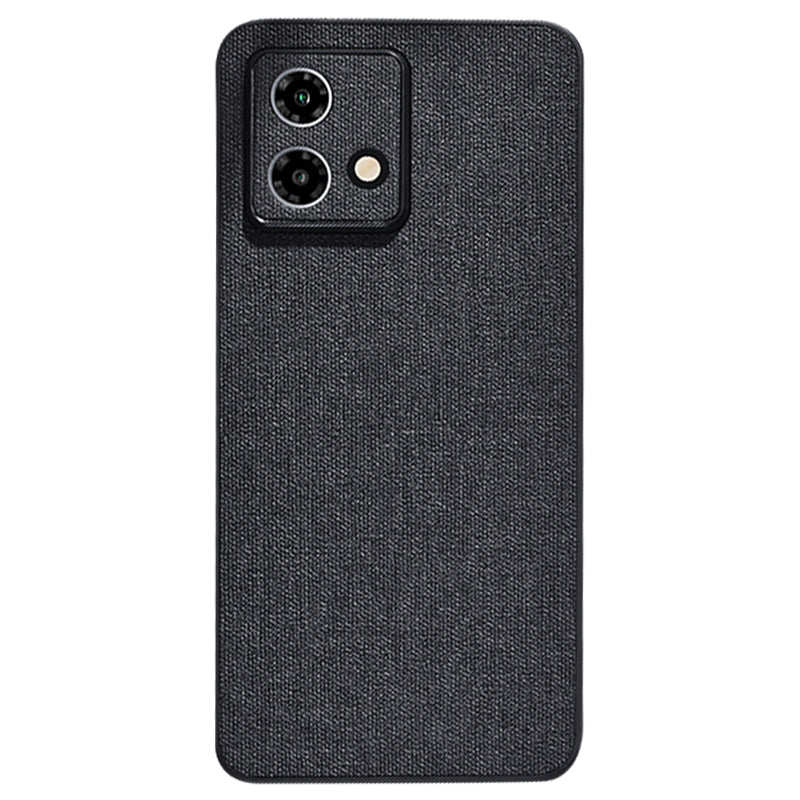 For Motorola Edge 40 Neo 5G Case Anti-Scratch PC+Cloth Mobile Phone Cover