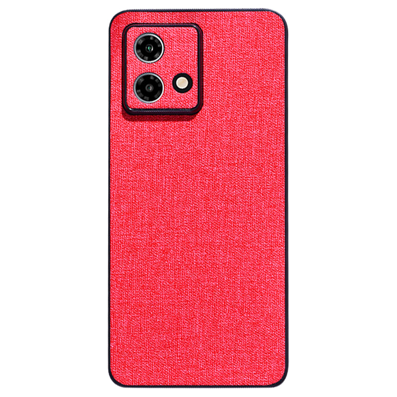 For Motorola Edge 40 Neo 5G Case Anti-Scratch PC+Cloth Mobile Phone Cover