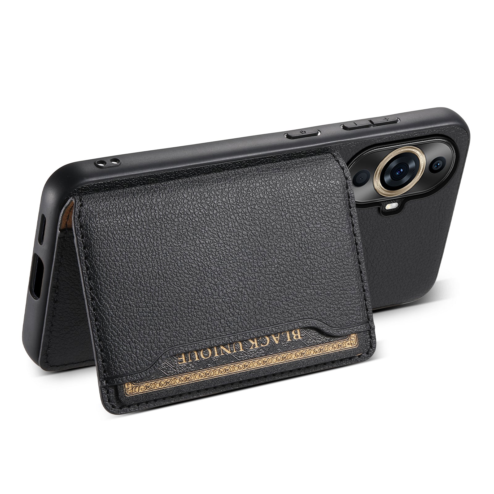 For Huawei nova 11 Pro / nova 11 Ultra Case Calf Textured PU Leather+PC+TPU Phone Protector