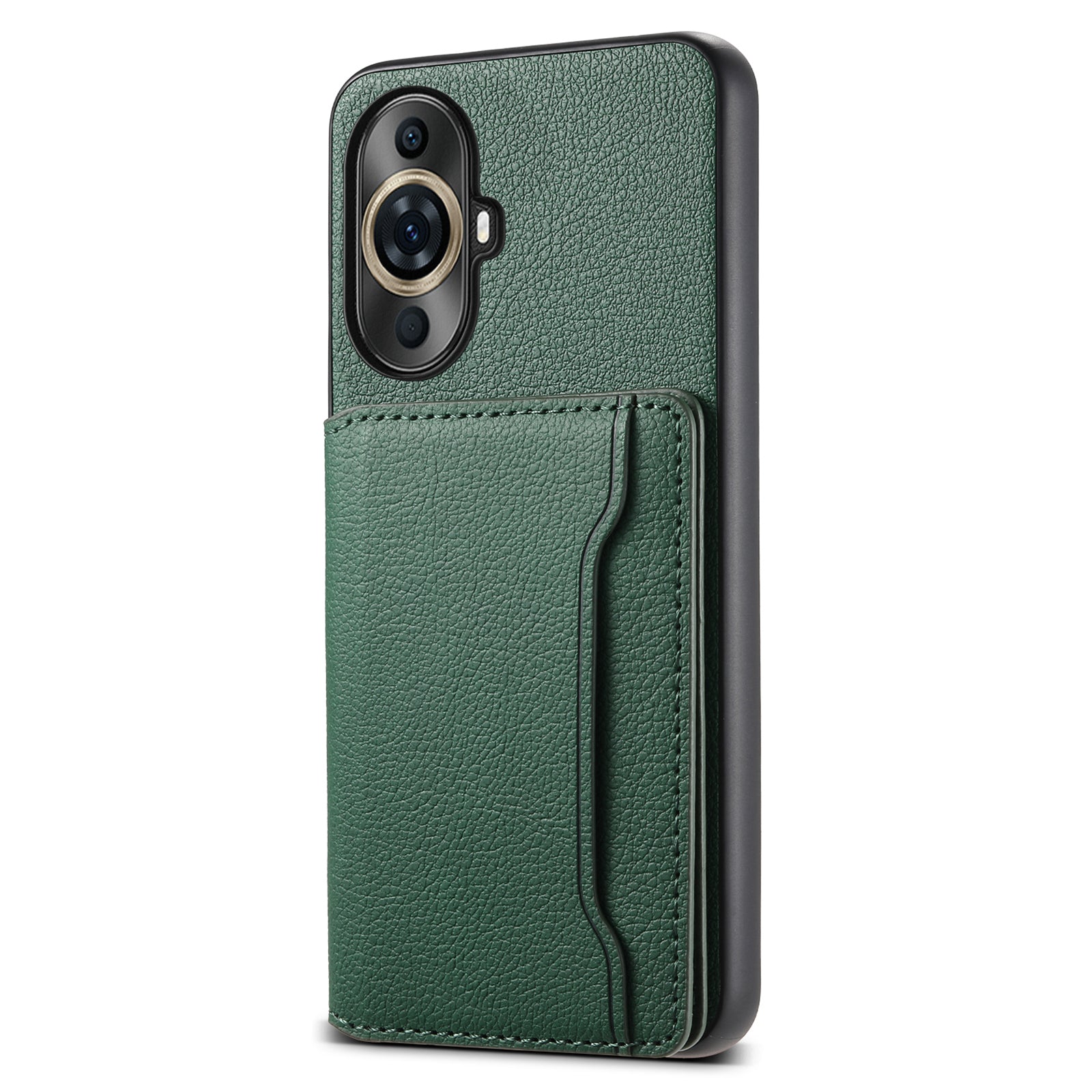 For Huawei nova 11 Pro / nova 11 Ultra Case Calf Textured PU Leather+PC+TPU Phone Protector