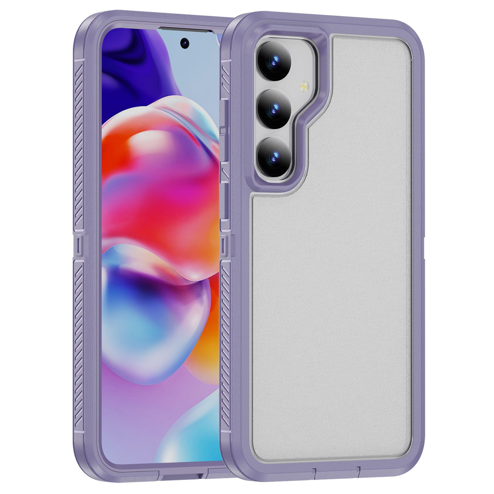 For Samsung Galaxy S24+ Case TPU+PC Matte Back Phone Cover