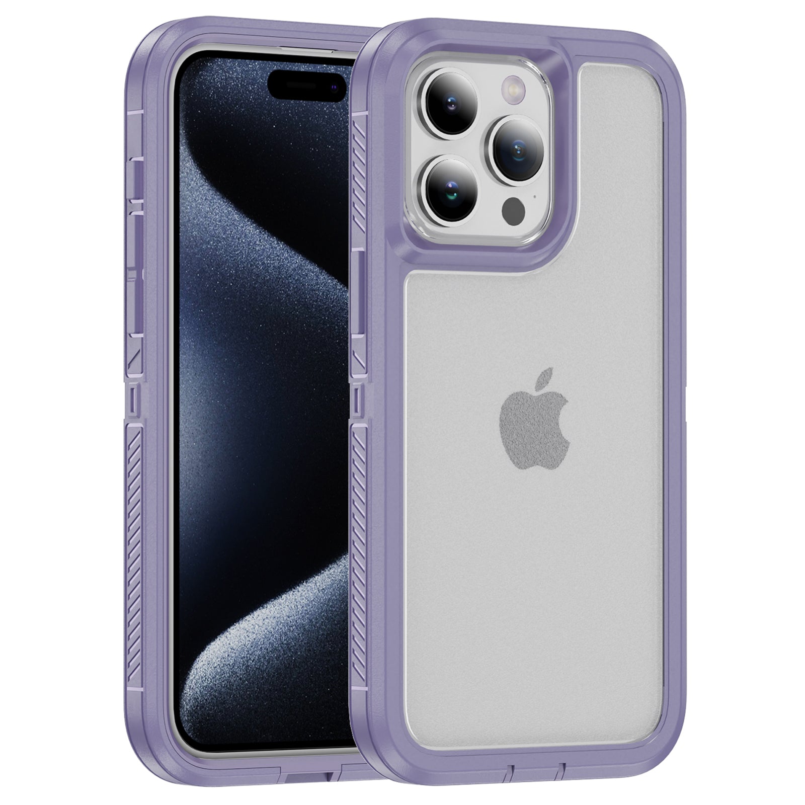 For iPhone 15 Pro Case TPU+PC Anti-drop Protective Phone Cover