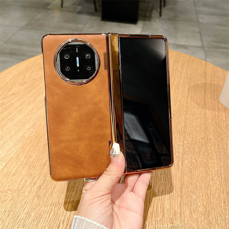 For Huawei Mate X3 5G / Mate X5 Case Shockproof Leather+PC Phone Cover
