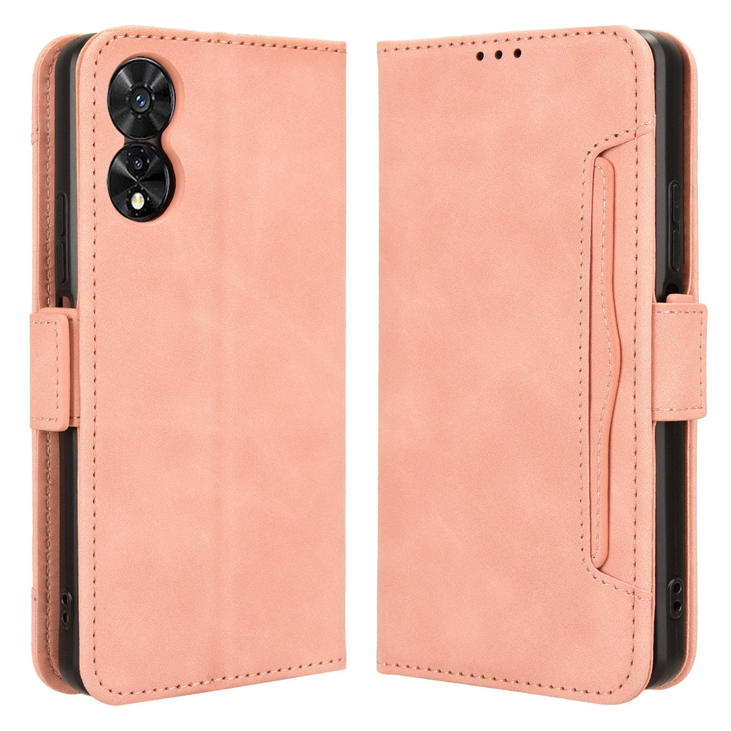 For TCL 505 T509K / T5094 Phone Case Multiple Card Slots Wallet Leather Cover