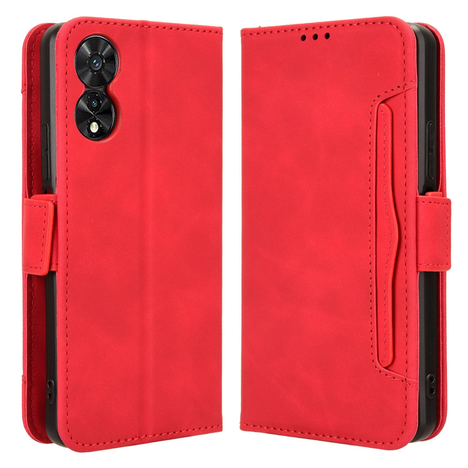 For TCL 505 T509K / T5094 Phone Case Multiple Card Slots Wallet Leather Cover