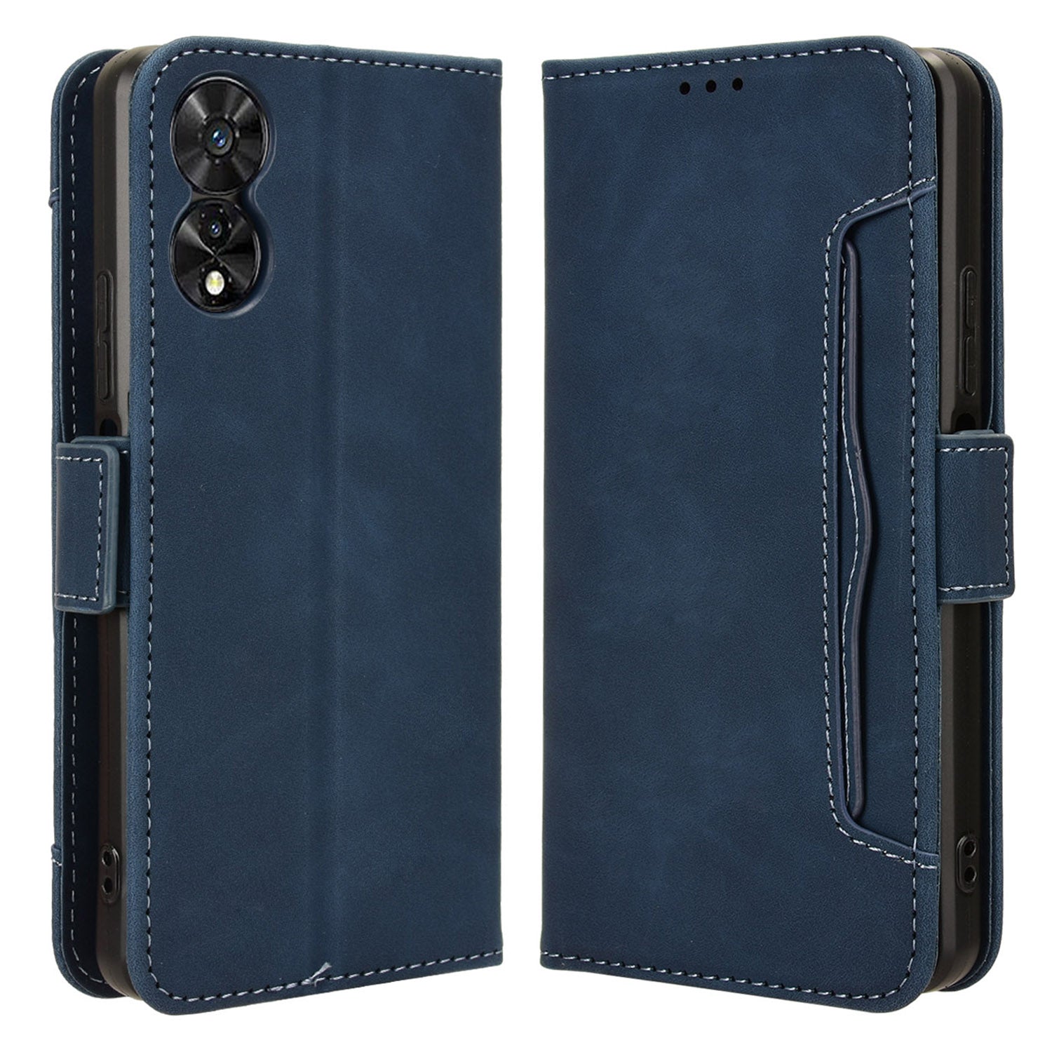 For TCL 505 T509K / T5094 Phone Case Multiple Card Slots Wallet Leather Cover