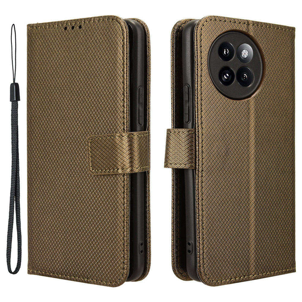 For Xiaomi Civi 4 Pro 5G Wallet Phone Stand Case Diamond Texture PU Leather Flip Phone Cover