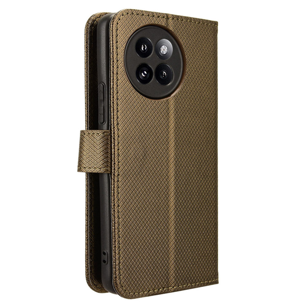 For Xiaomi Civi 4 Pro 5G Wallet Phone Stand Case Diamond Texture PU Leather Flip Phone Cover