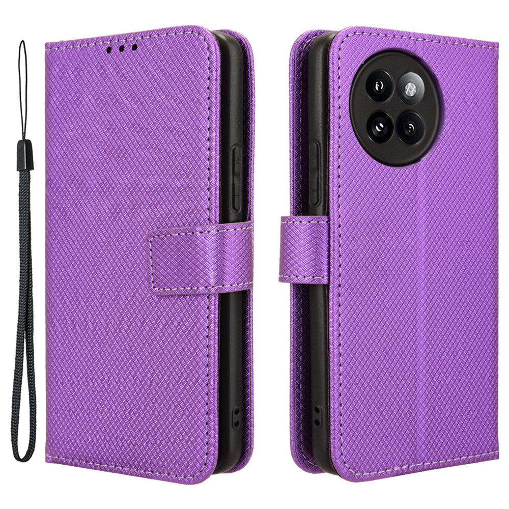For Xiaomi Civi 4 Pro 5G Wallet Phone Stand Case Diamond Texture PU Leather Flip Phone Cover
