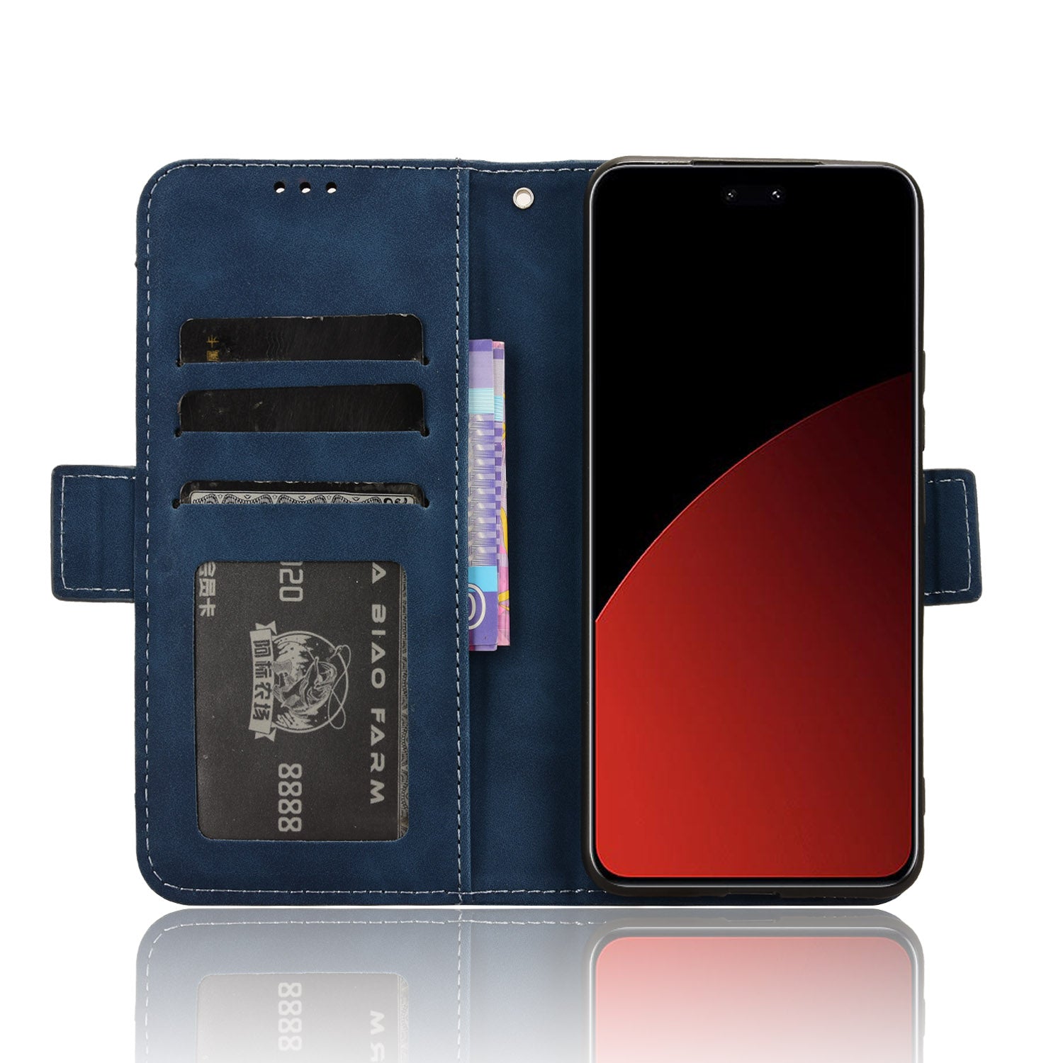 For Xiaomi Civi 4 Pro 5G Phone Case Multiple Card Slots Wallet Leather Cover