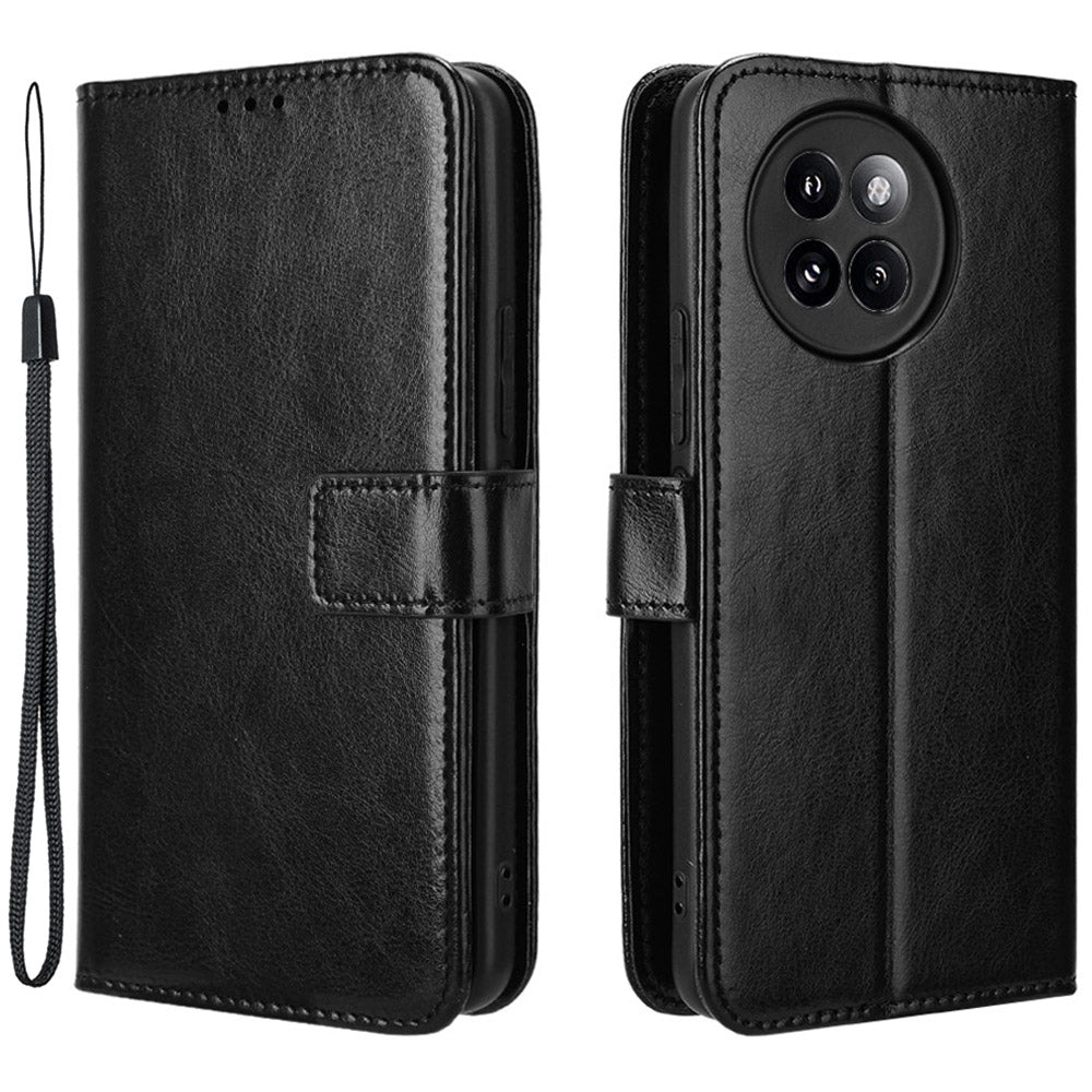 For Xiaomi Civi 4 Pro 5G Wallet Case Crazy Horse Texture Folding Stand Leather Phone Cover