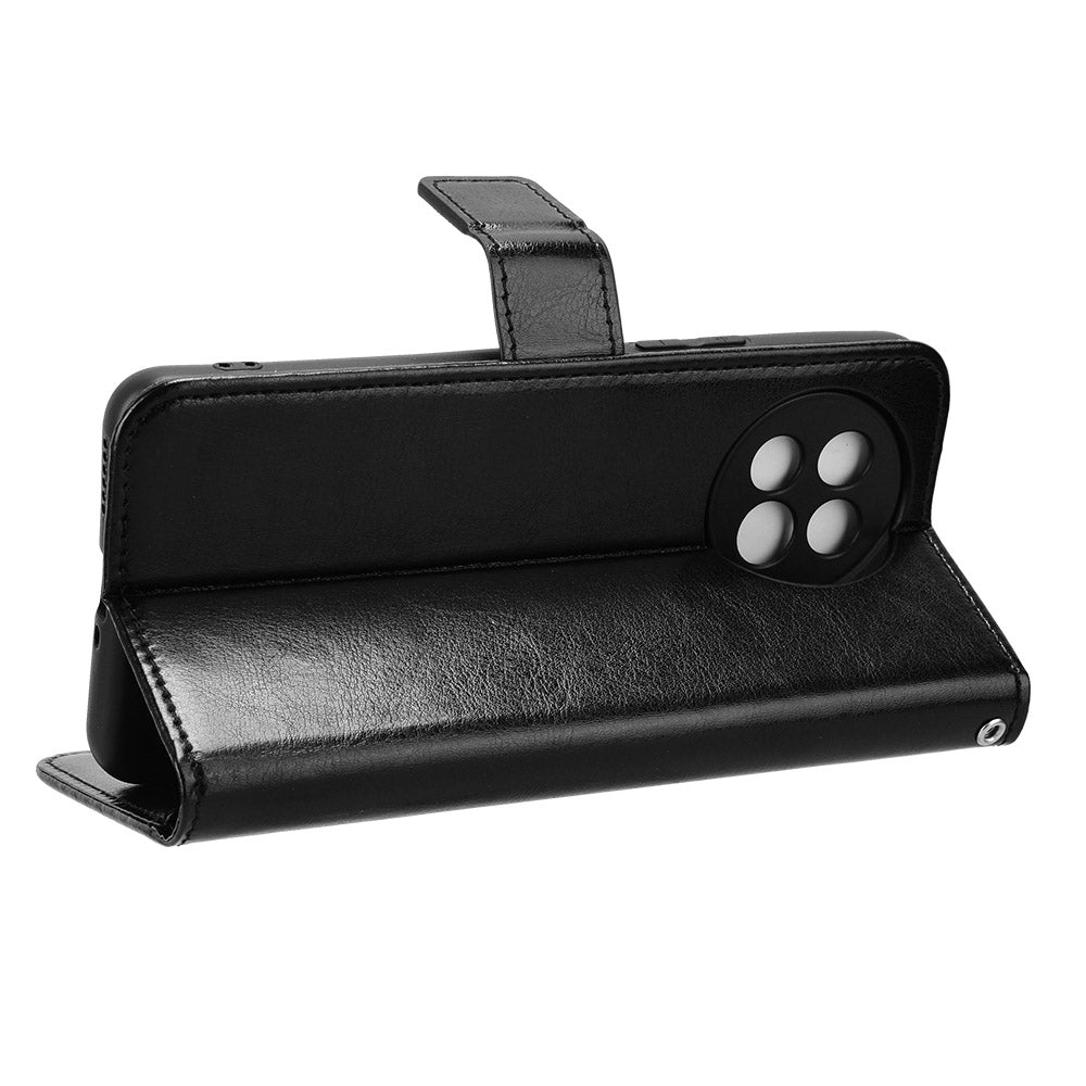 For Xiaomi Civi 4 Pro 5G Wallet Case Crazy Horse Texture Folding Stand Leather Phone Cover