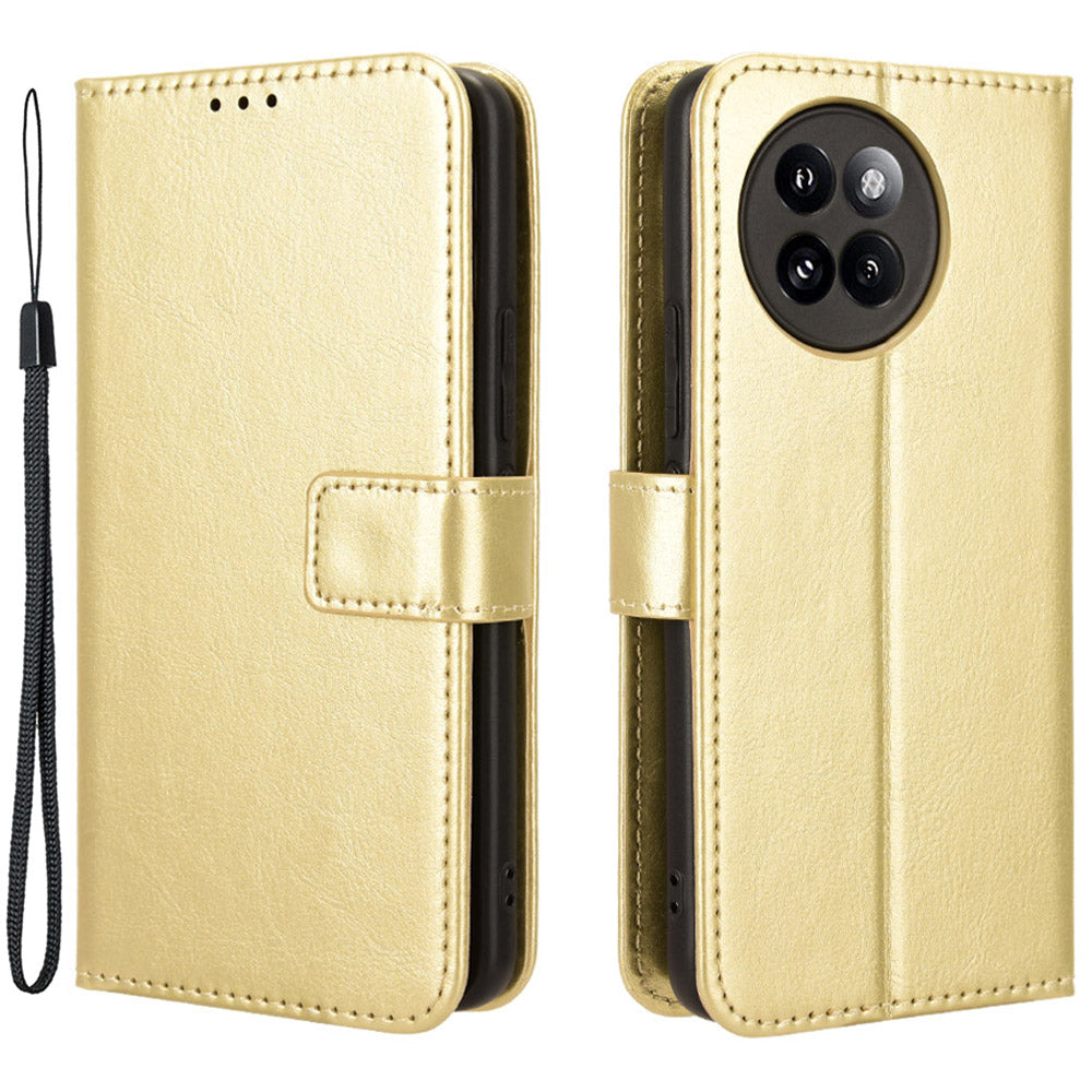 For Xiaomi Civi 4 Pro 5G Wallet Case Crazy Horse Texture Folding Stand Leather Phone Cover