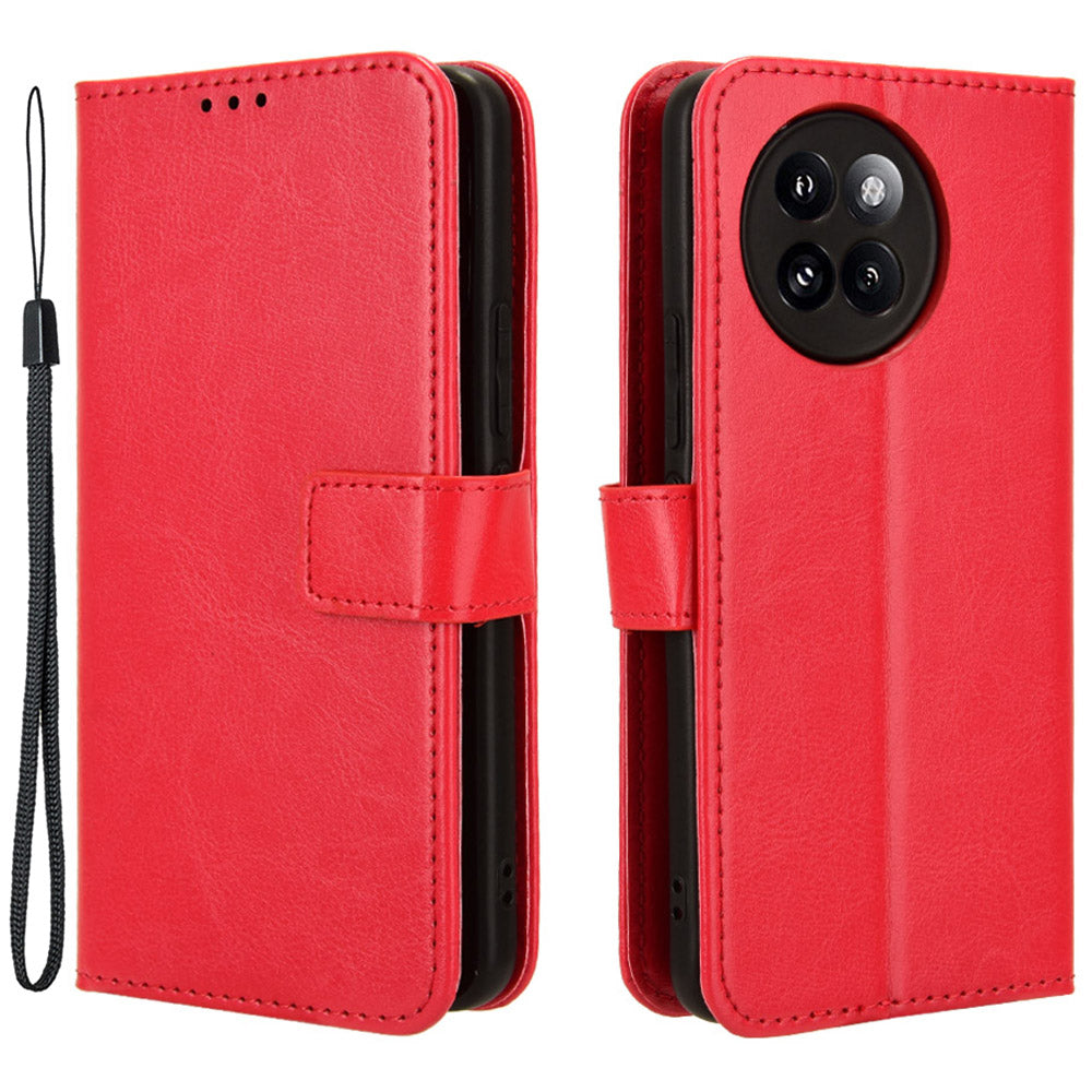 For Xiaomi Civi 4 Pro 5G Wallet Case Crazy Horse Texture Folding Stand Leather Phone Cover